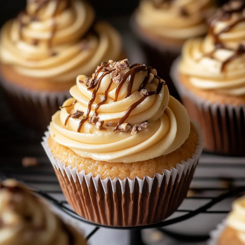 Hausgemachte Dulce-de-Leche-Cupcakes
