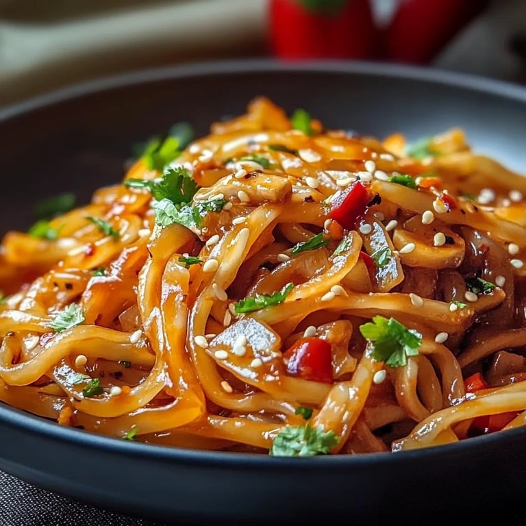 Chili-Knoblauch-Nudeln