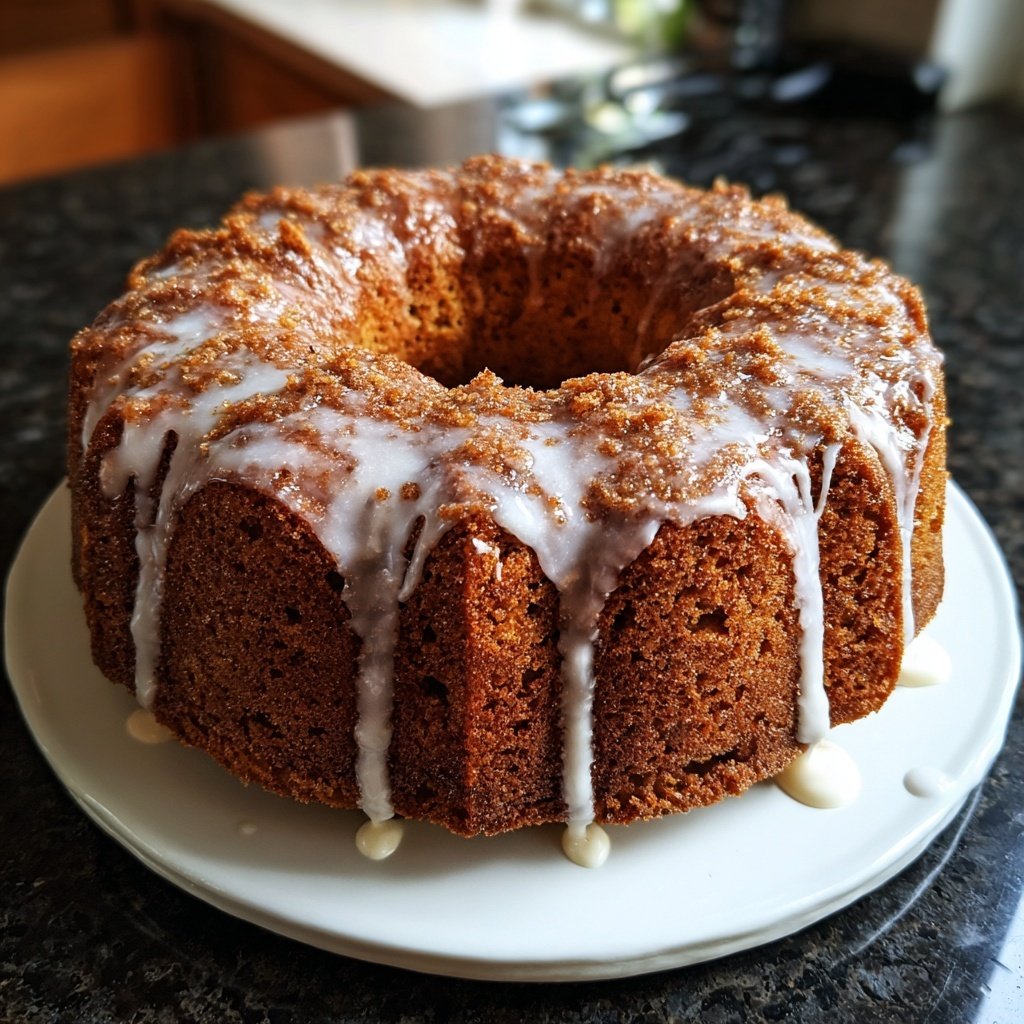 Karottenkuchen Mit Zimt Glasur