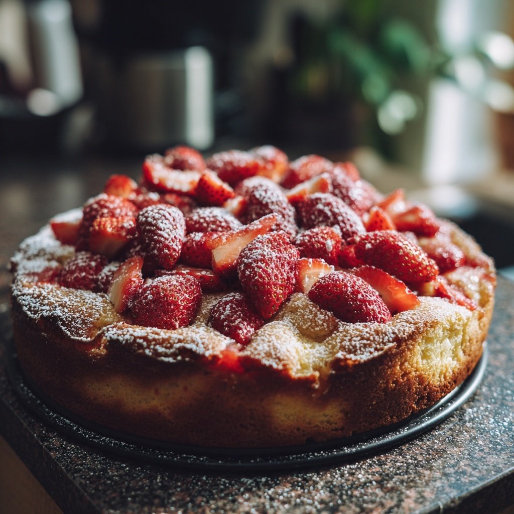 Erdbeerkuchen Ohne Butter