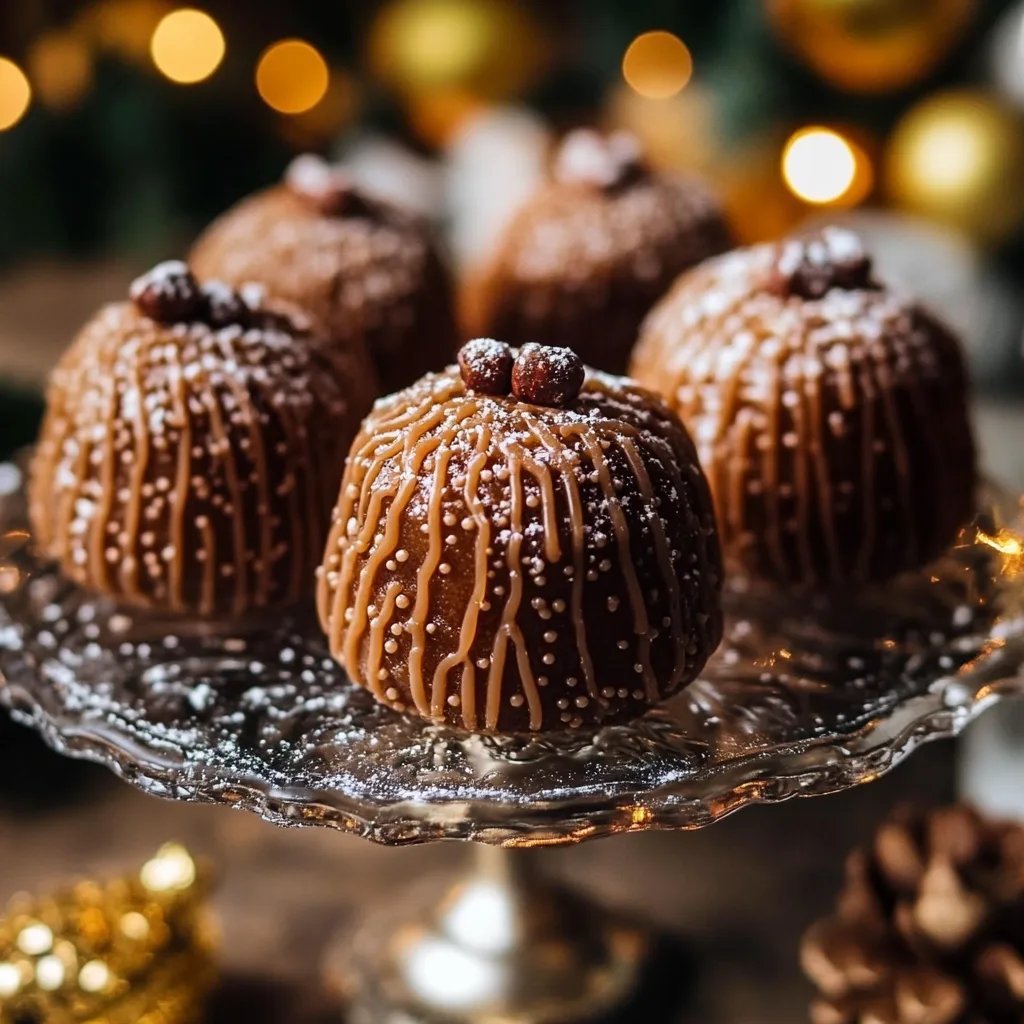 Zartes Rumkugel Rezept zu Weihnachten