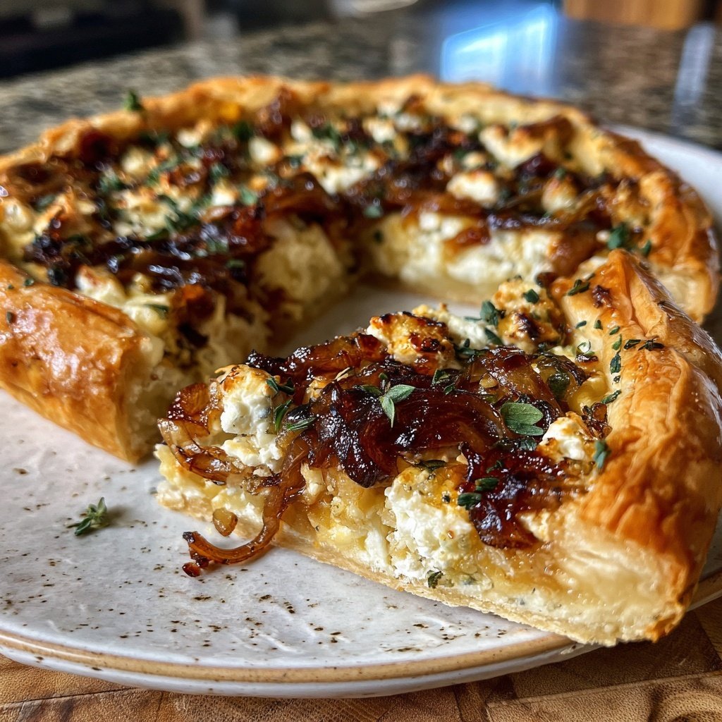 Herzhafte Tartelettes mit Ziegenkäse