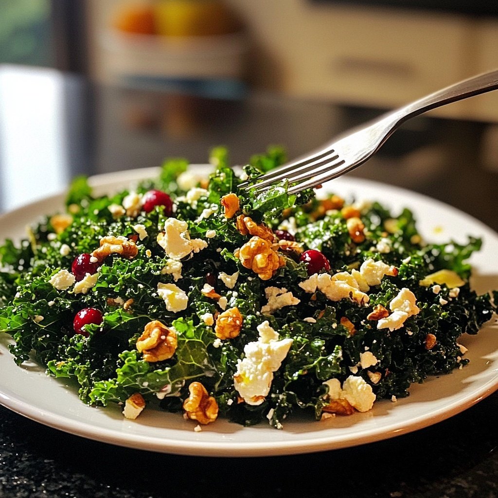 Restaurant-Style Kale-Salat