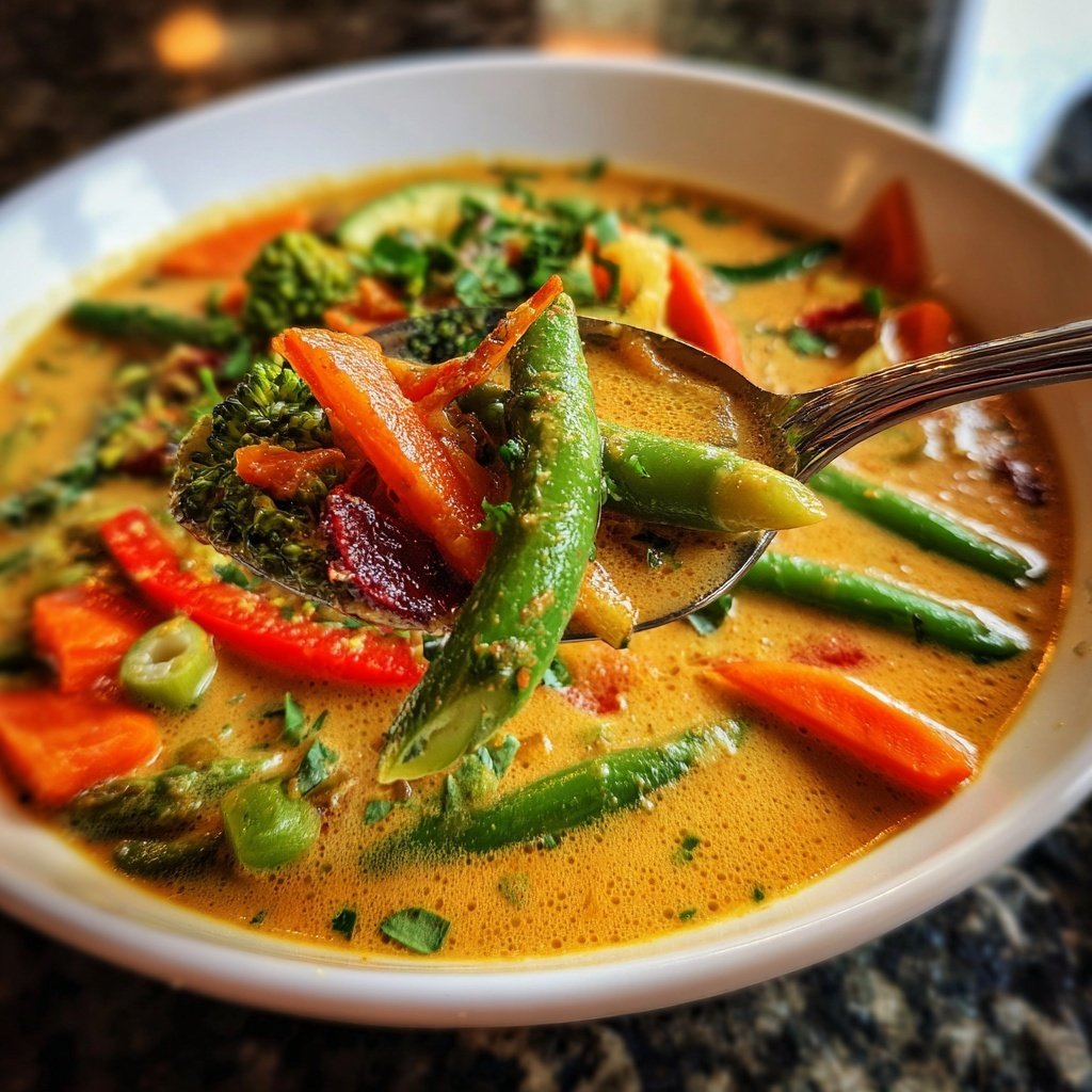 Kalorienarmes Gemüse Curry