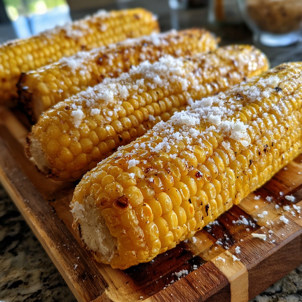 Gegrillte Maiskolben Mit Butter